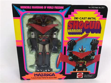 shogun diecast metal toy in box|shogun warriors toys.